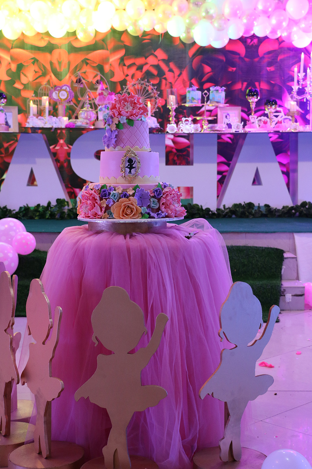 Kashaf 1st Ballerina Birthday